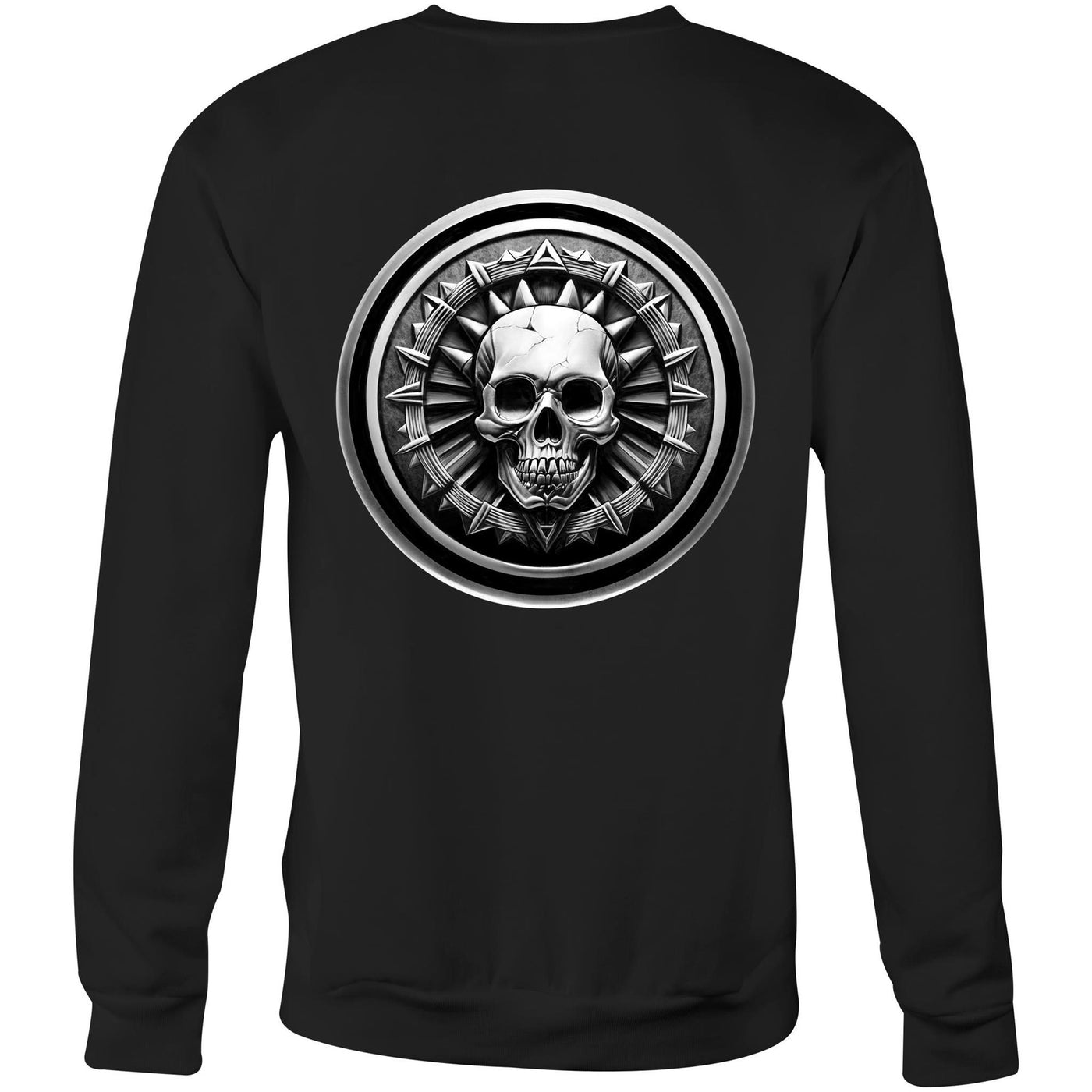 HEAVY METAL - Mens Sweatshirt - BACK PRINT