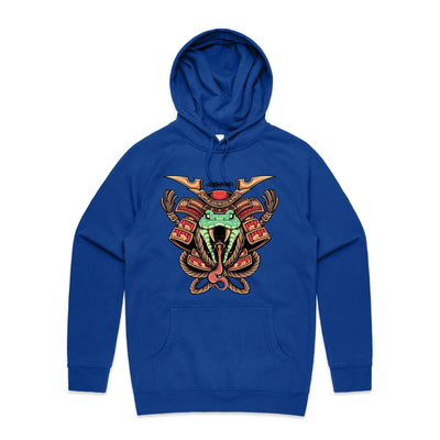 SPIRIT SNAKE - Mens Pocket Hoodie - FRONT PRINT