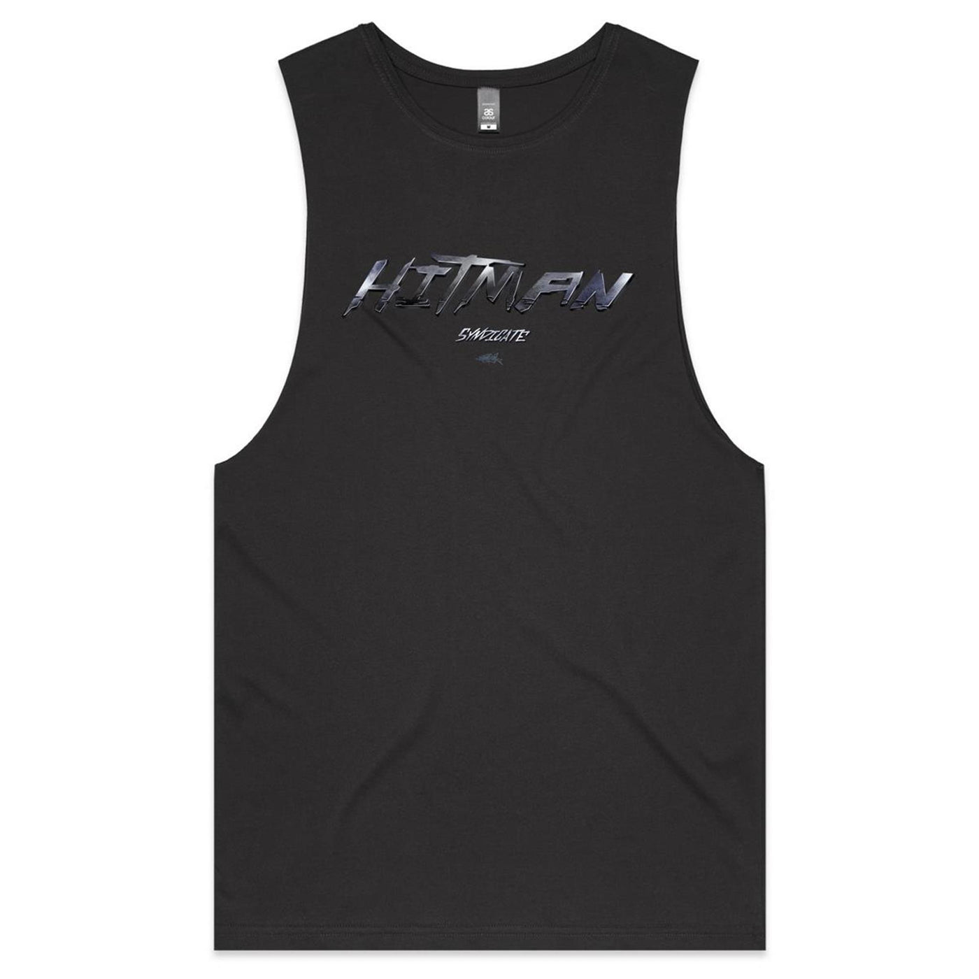 HITMAN - Mens Sleeveless T-Shirt - FRONT PRINT