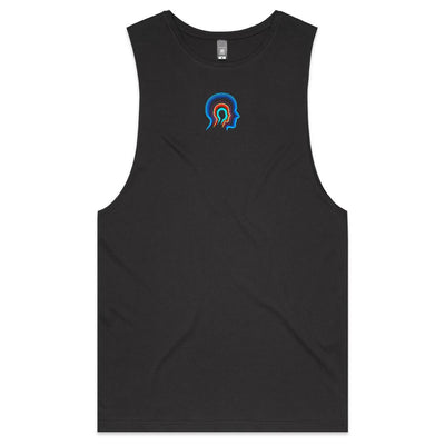 MIDNITE GMR - Mens Sleeveless T-Shirt - BACK PRINT