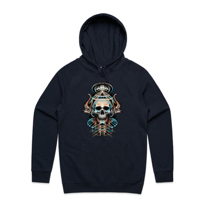 2experiMENTAL - Mens Pocket Hoodie - FRONT PRINT