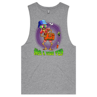 HAVE A NICE TRIP 2 - Mens Sleeveless T-Shirt - FRONT PRINT