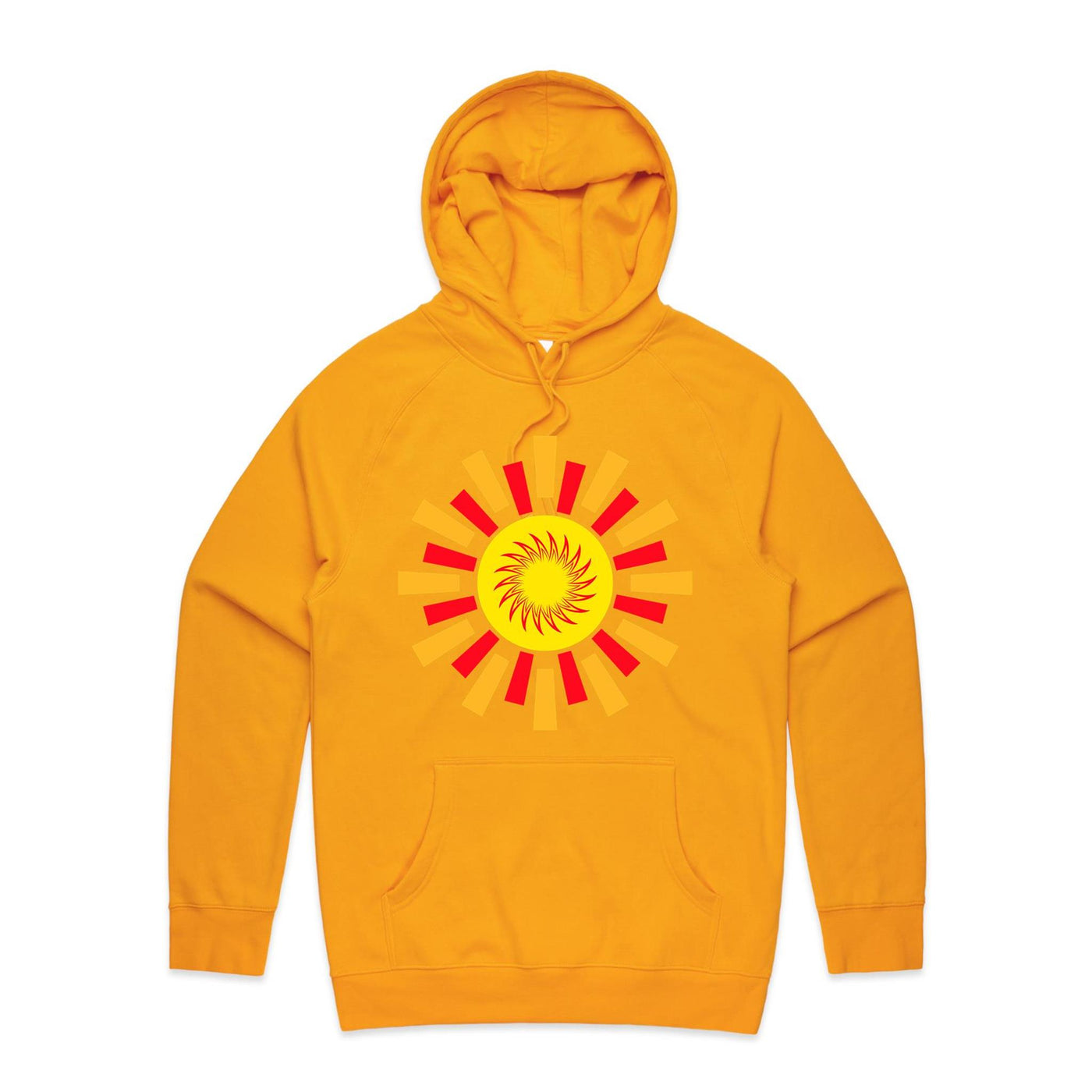 SUNDANCE II (R) - Mens Pocket Hoodie - FRONT PRINT