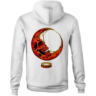 BLOOD MOON - Mens Pocket Hoodie - BACK PRINT