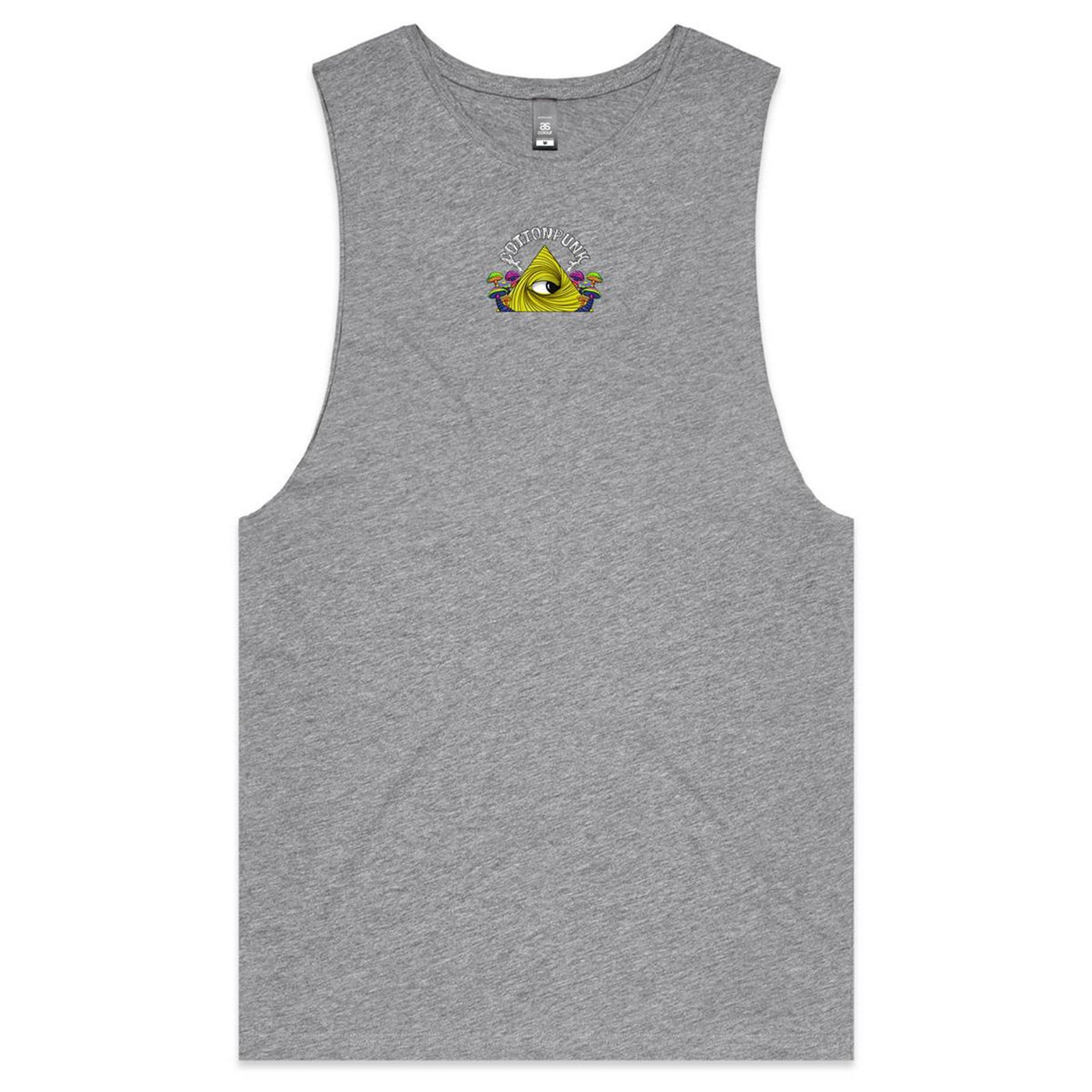 SPACE'D INVADERS - Mens Sleeveless T-Shirt - BACK PRINT