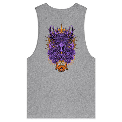 KEYMASTER III - Mens Sleeveless T-Shirt - BACK PRINT