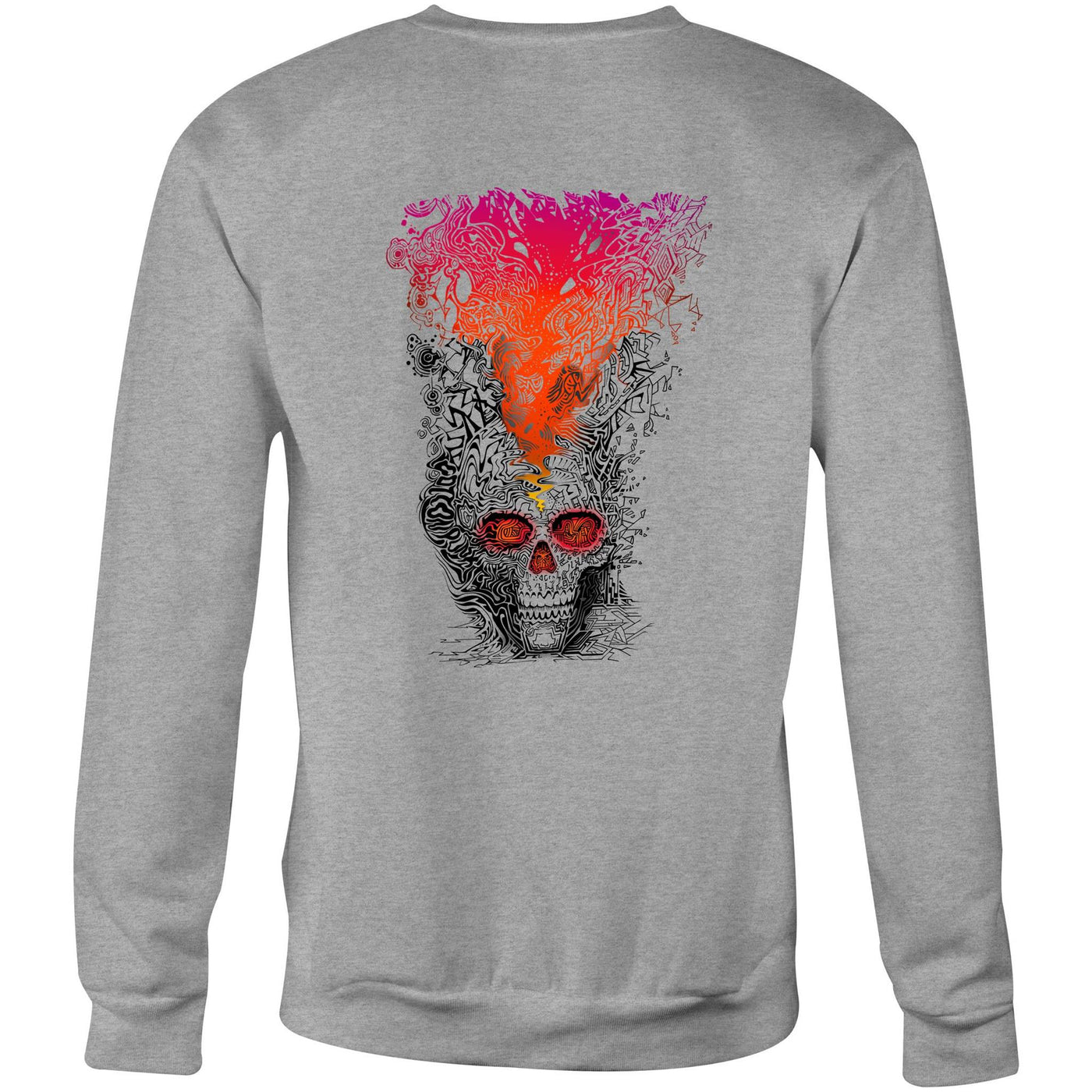 DIGITAL DETOX - Mens Sweatshirt - BACK PRINT