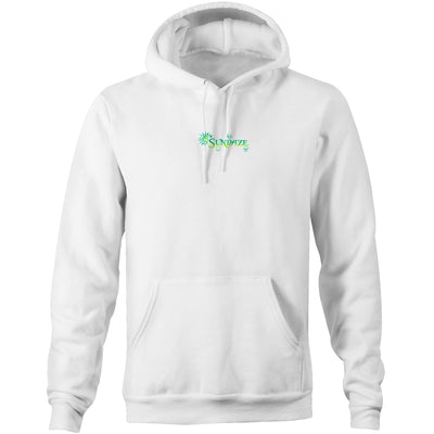 SUNDAZE (G) - Mens Pocket Hoodie - BACK PRINT