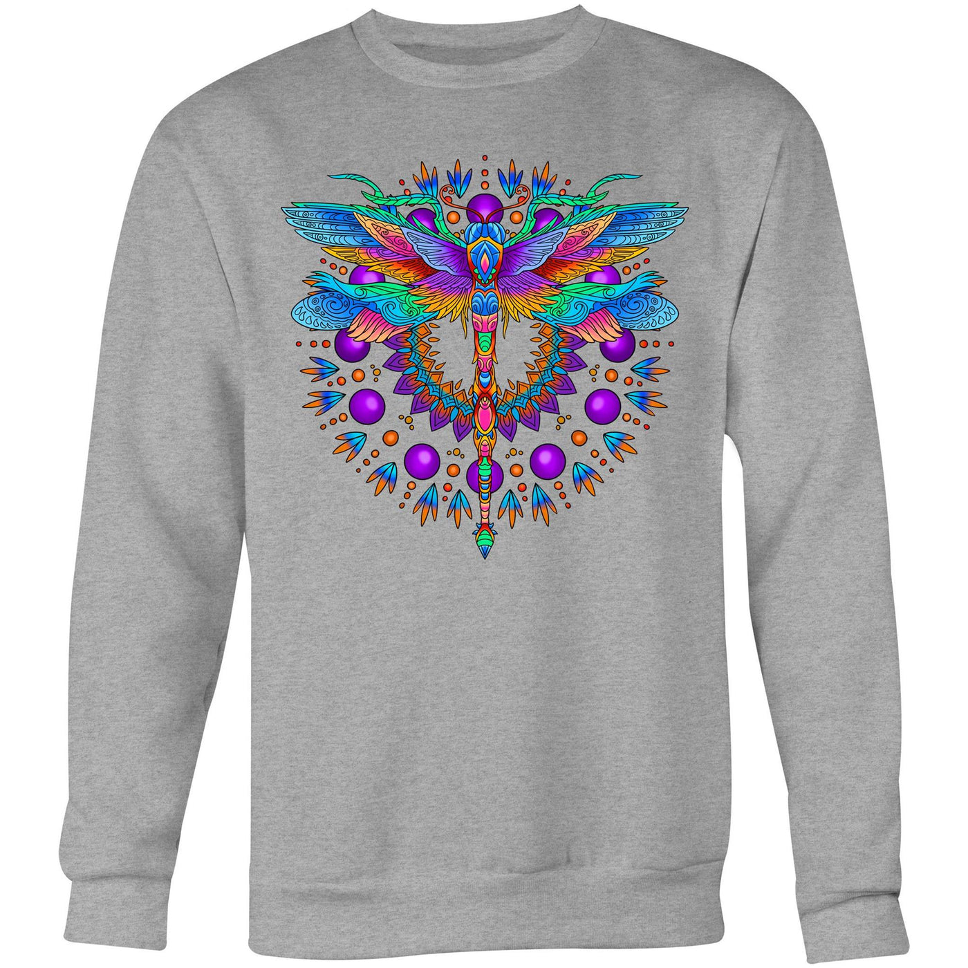 DRAGONFLY - Womens Sweatshirt - FRONT PRINT