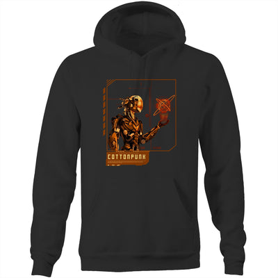 AI CONTROL II - Mens Pocket Hoodie - FRONT PRINT