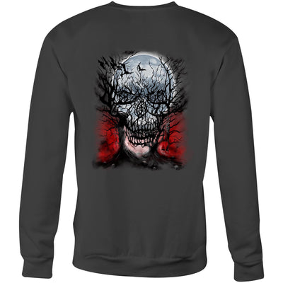 PIERCED SOUL - Mens Sweatshirt - BACK PRINT