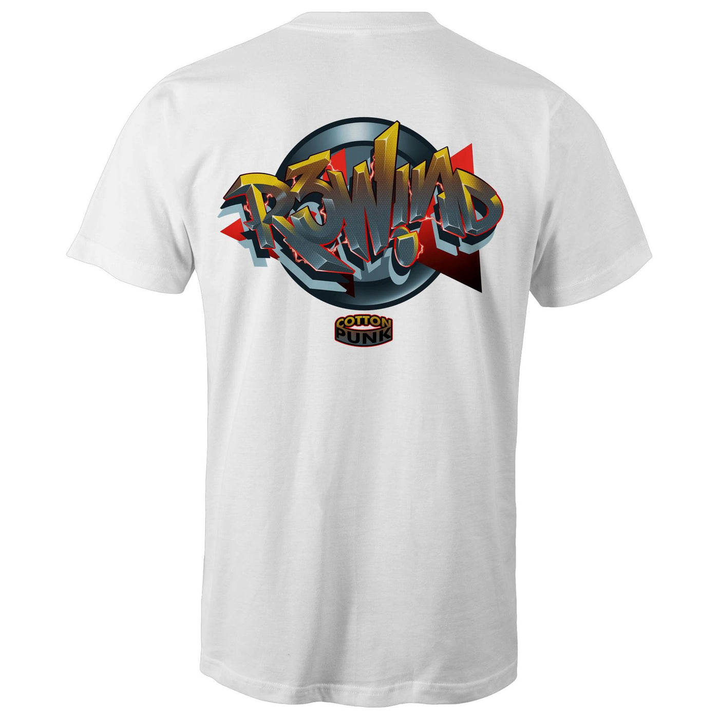 R3WIND - Mens T-Shirt - BACK PRINT