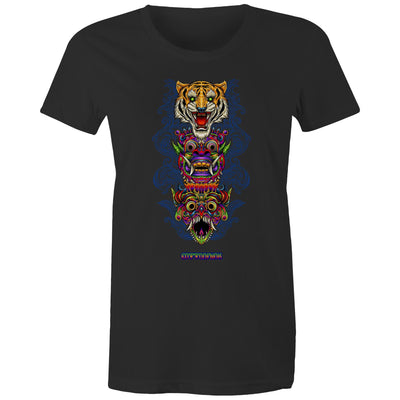 BALI SPIRITS (W) - Womens T-Shirt - FRONT PRINT