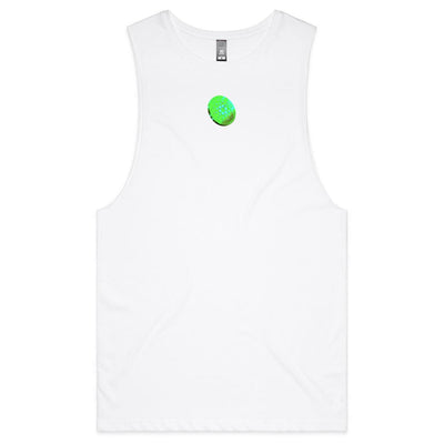 CARDANO III - Mens Sleeveless T-Shirt - BACK PRINT