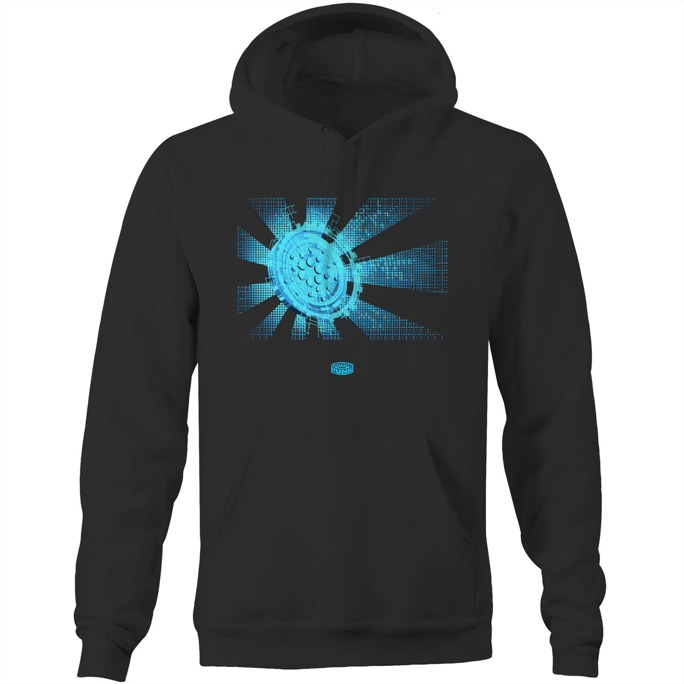 CARDANO - Mens Pocket Hoodie - FRONT PRINT