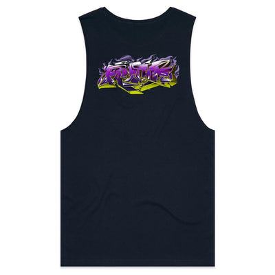 PANTHER (R) - Mens Sleeveless T-Shirt - BACK PRINT