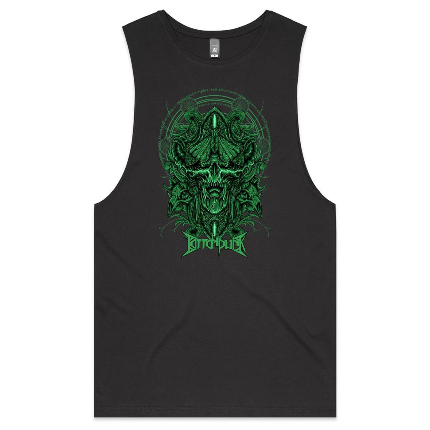 DEATHMOTH II - Mens Sleeveless T-Shirt - FRONT PRINT