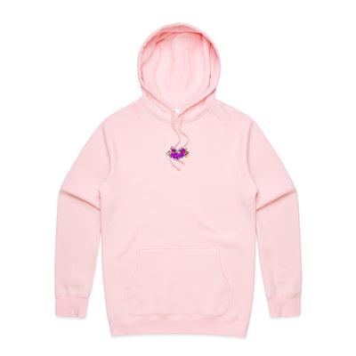 HUMMINGBIRD - Womens Pocket Hoodie - BACK PRINT