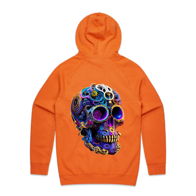 GEARS OF TIME - Mens Pocket Hoodie - BACK PRINT