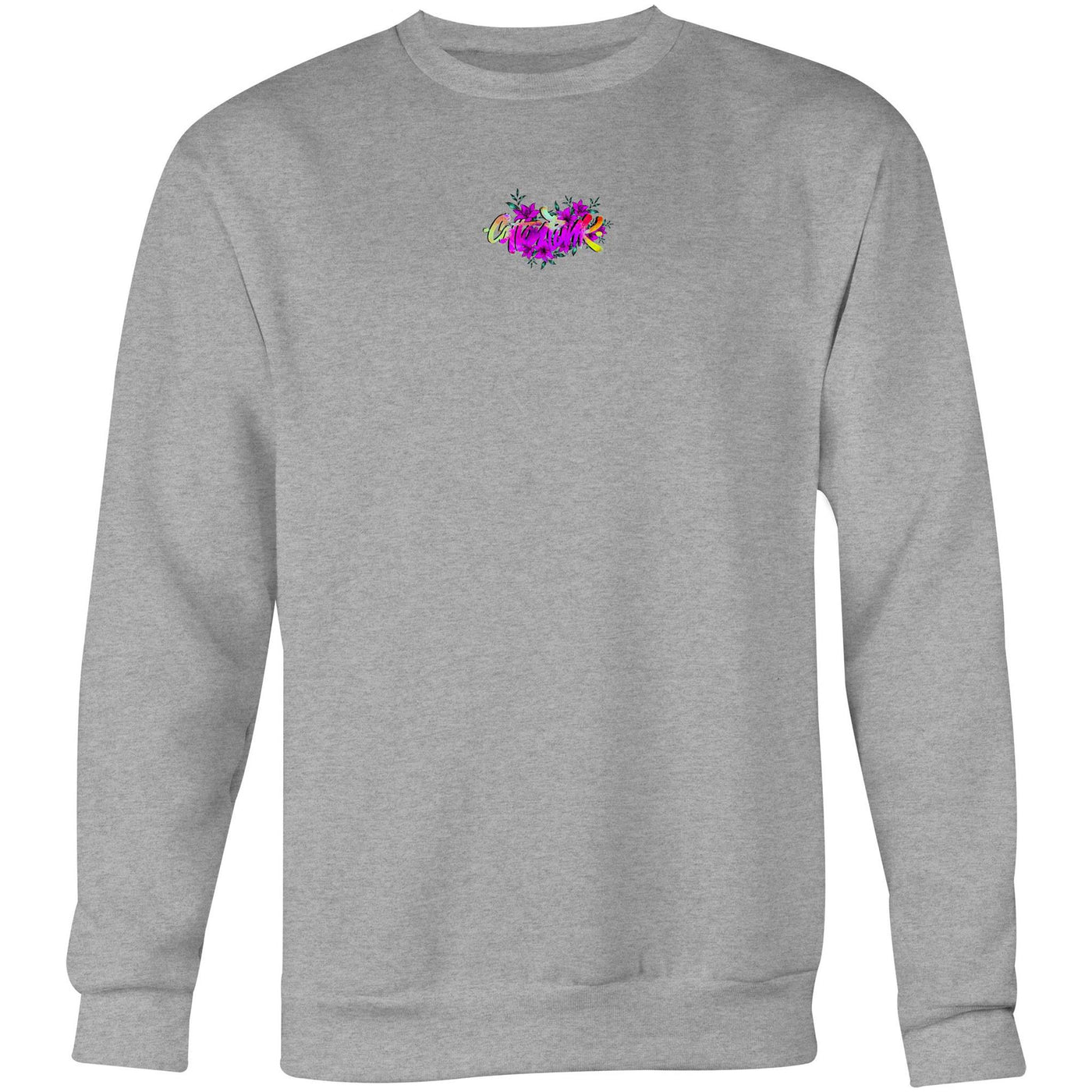 HUMMINGBIRD - Womens Sweatshirt - BACK PRINT