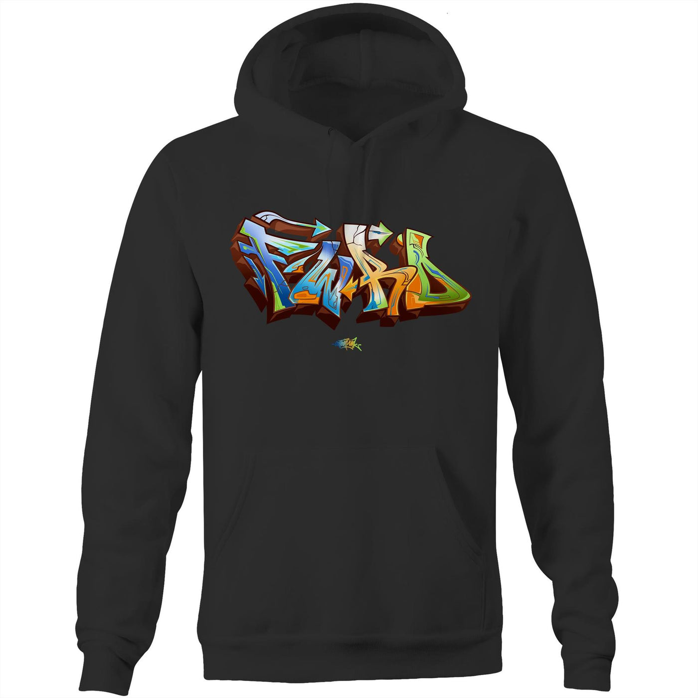 FWRD - Mens Pocket Hoodie - FRONT PRINT