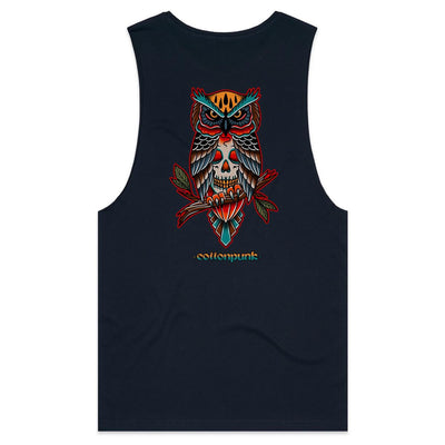 HIDEOUT - Mens Sleeveless T-Shirt - BACK PRINT