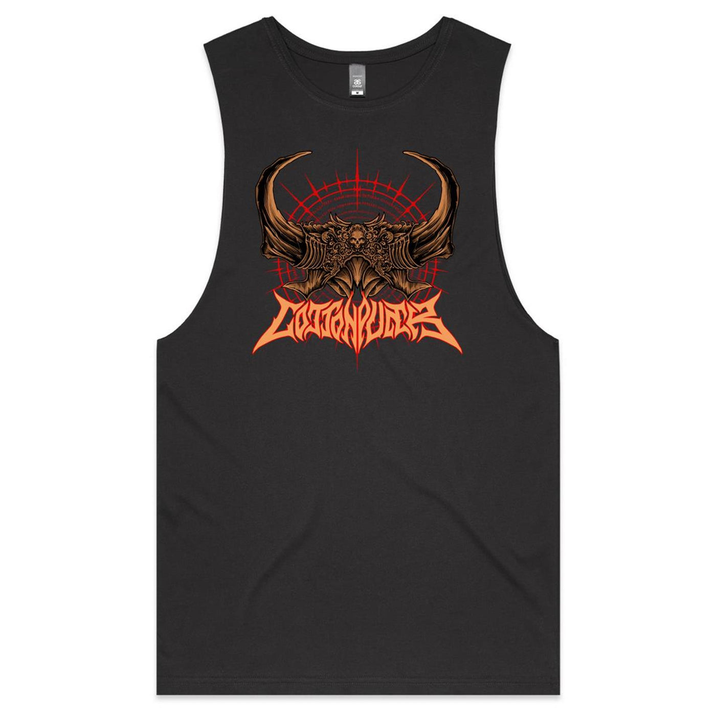 BLACK SPELL IV - Mens Sleeveless T-Shirt - FRONT PRINT