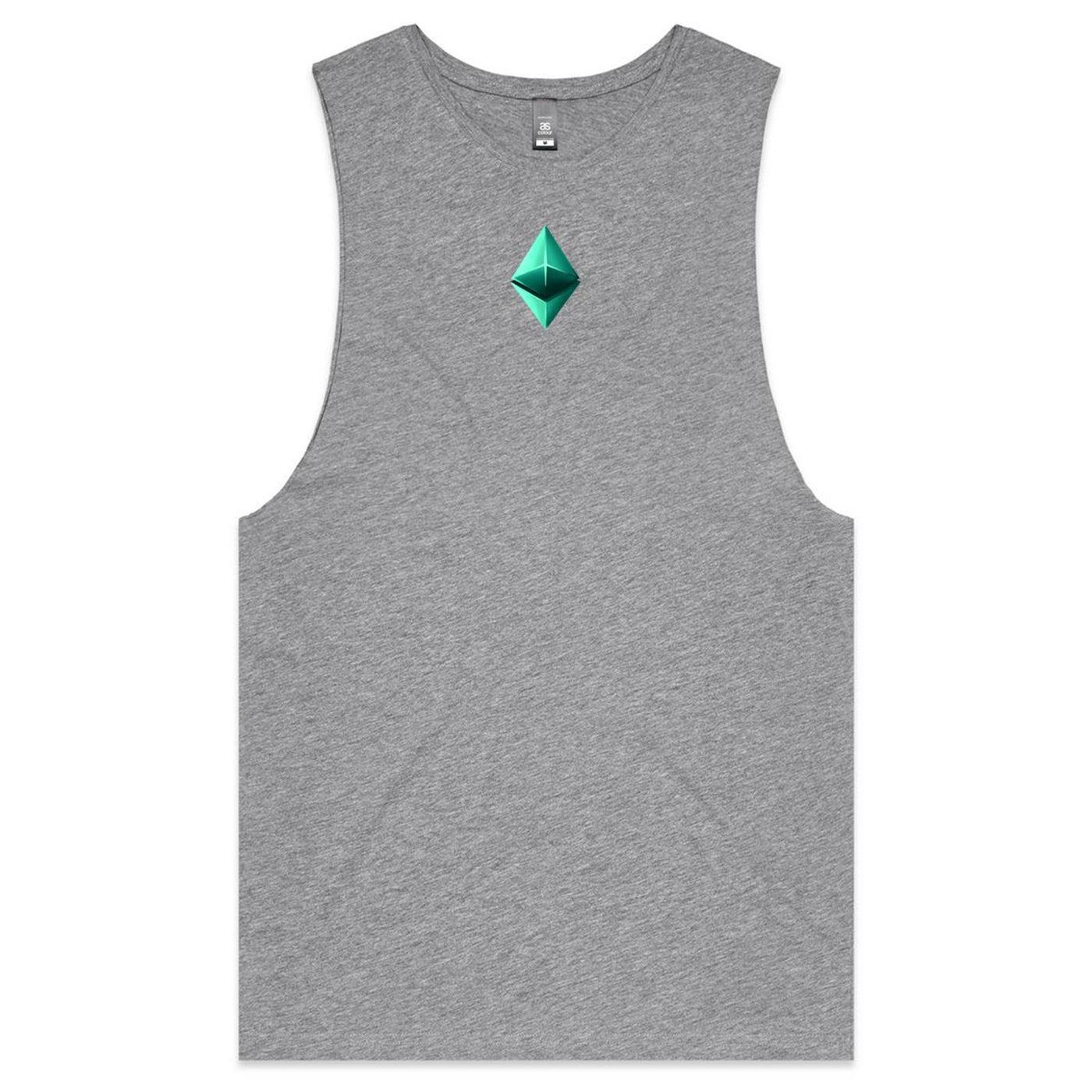 ETHEREUM III - Mens Sleeveless T-Shirt - BACK PRINT