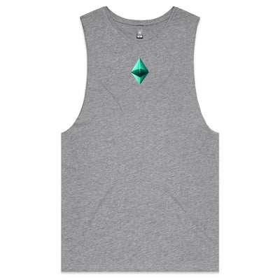 ETHEREUM III - Mens Sleeveless T-Shirt - BACK PRINT