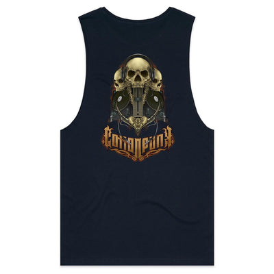 STEREOSONIC - Mens Sleeveless T-Shirt - BACK PRINT