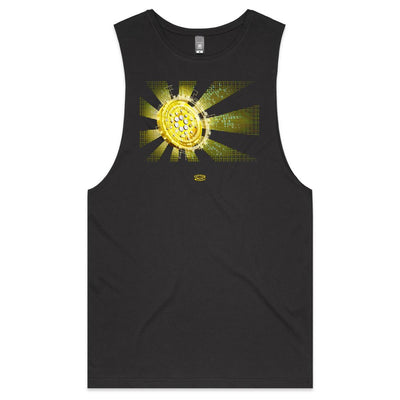 CARDANO II - Mens Sleeveless T-Shirt - FRONT PRINT