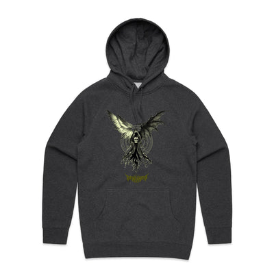 SKULL REAPER - Mens Pocket Hoodie - FRONT PRINT