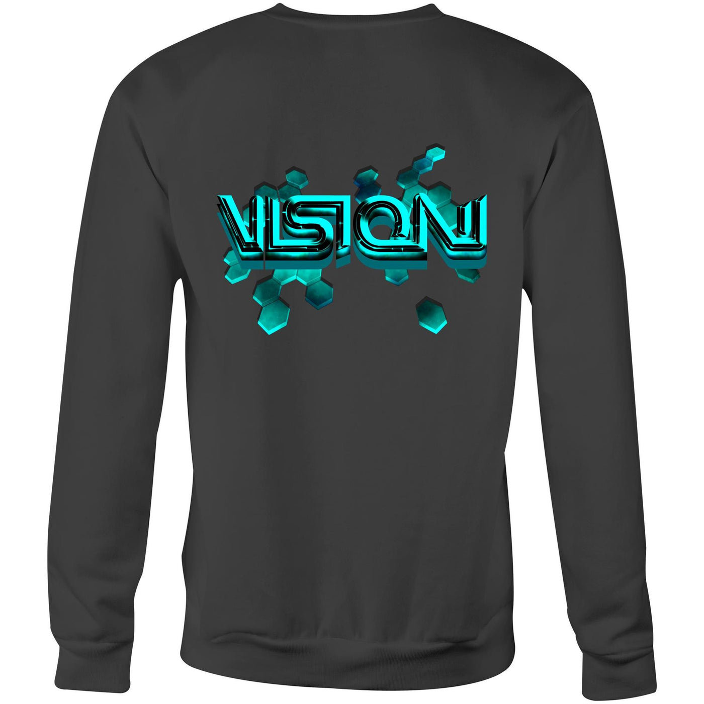 VISION - Mens Sweatshirt - BACK PRINT