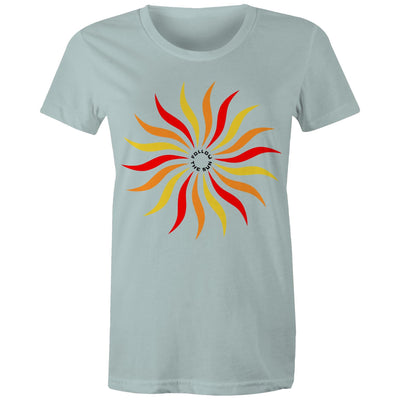 FOLLOW THE SUN (W) - Womens T-Shirt - FRONT PRINT