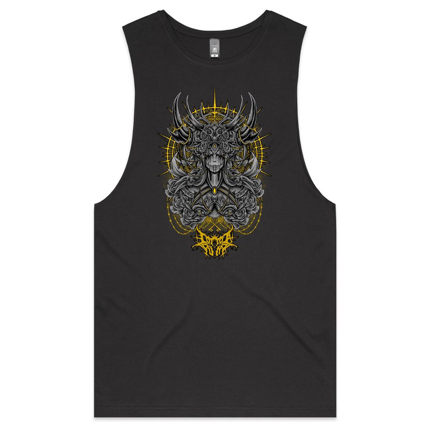 KEYMASTER - Mens Sleeveless T-Shirt - FRONT PRINT