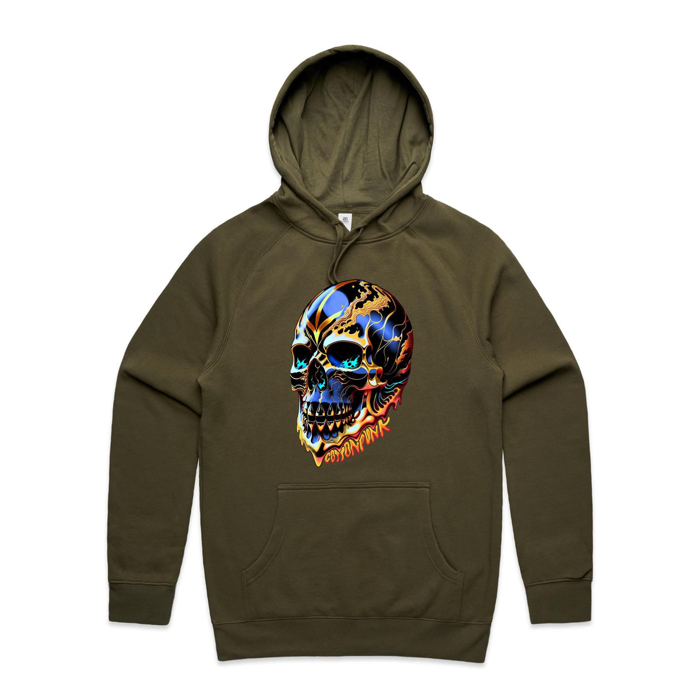 LUCID NIGHTMARE - Mens Pocket Hoodie - FRONT PRINT