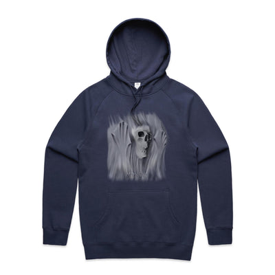 HERE'S JOHNNY - Mens Pocket Hoodie - FRONT PRINT