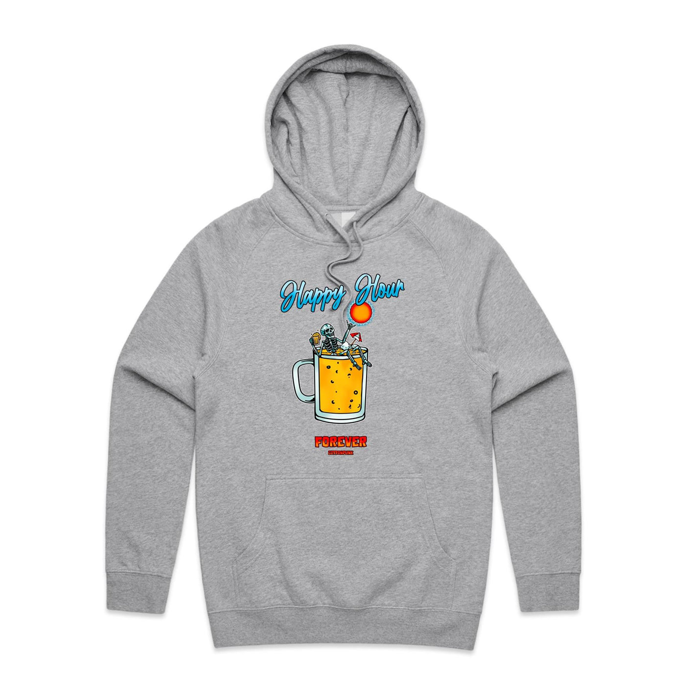 IS IT STILL HAPPY HOUR? - Mens Pocket Hoodie - FRONT PRINT