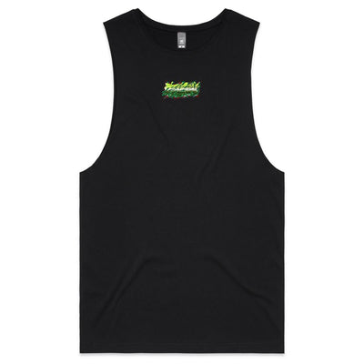 BABOON - Mens Sleeveless T-Shirt - BACK PRINT