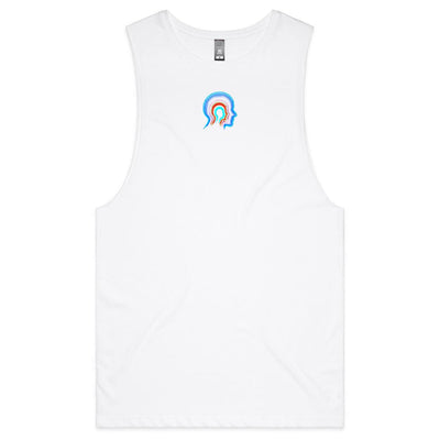 MIDNITE GMR - Mens Sleeveless T-Shirt - BACK PRINT