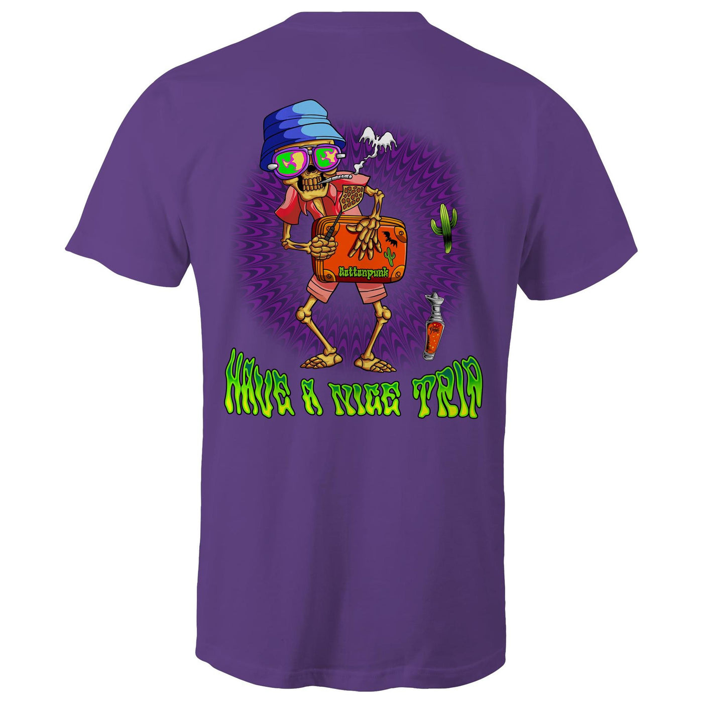 HAVE A NICE TRIP 2 - Mens T-Shirt - BACK PRINT