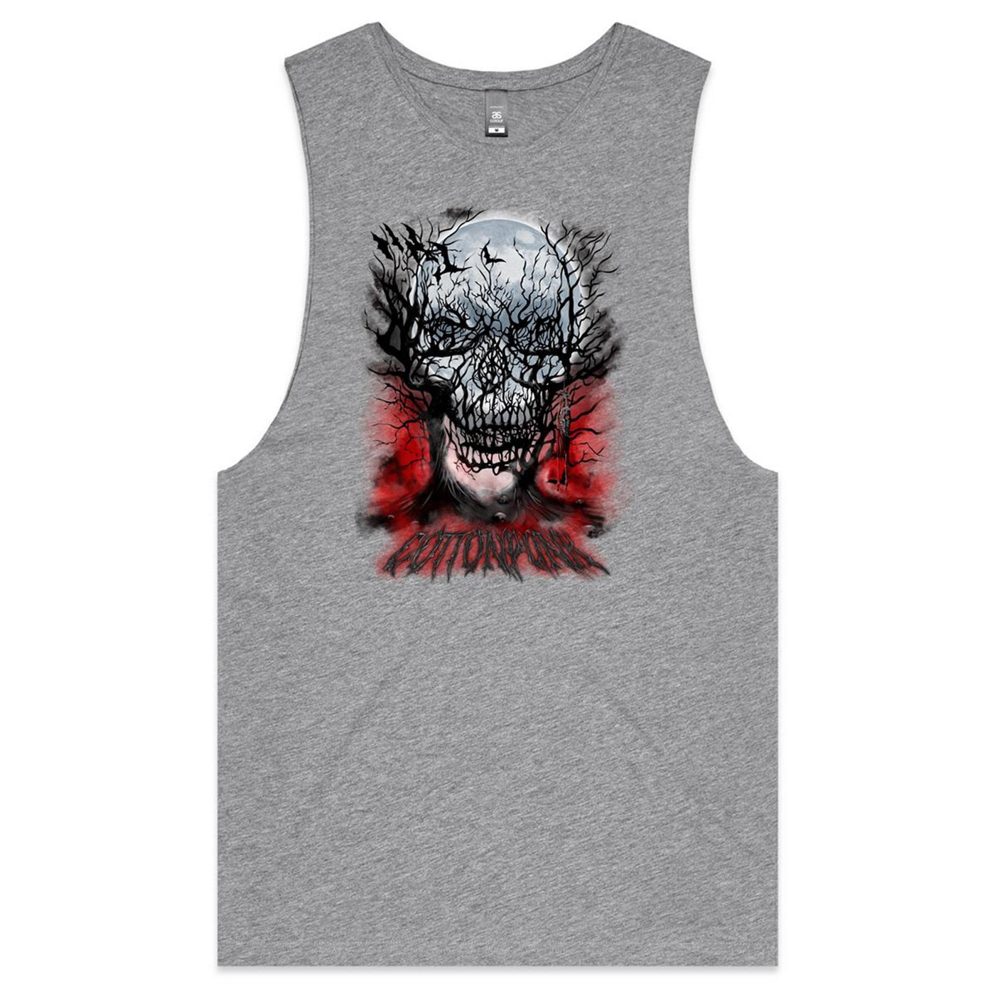 PIERCED SOUL - Mens Sleeveless T-Shirt - FRONT PRINT