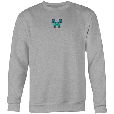 KEYMASTER II - Mens Sweatshirt - BACK PRINT