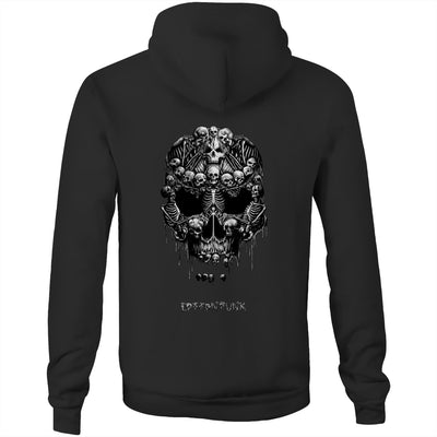 IT'S GETTING DARK - Mens Pocket Hoodie - BACK PRINT