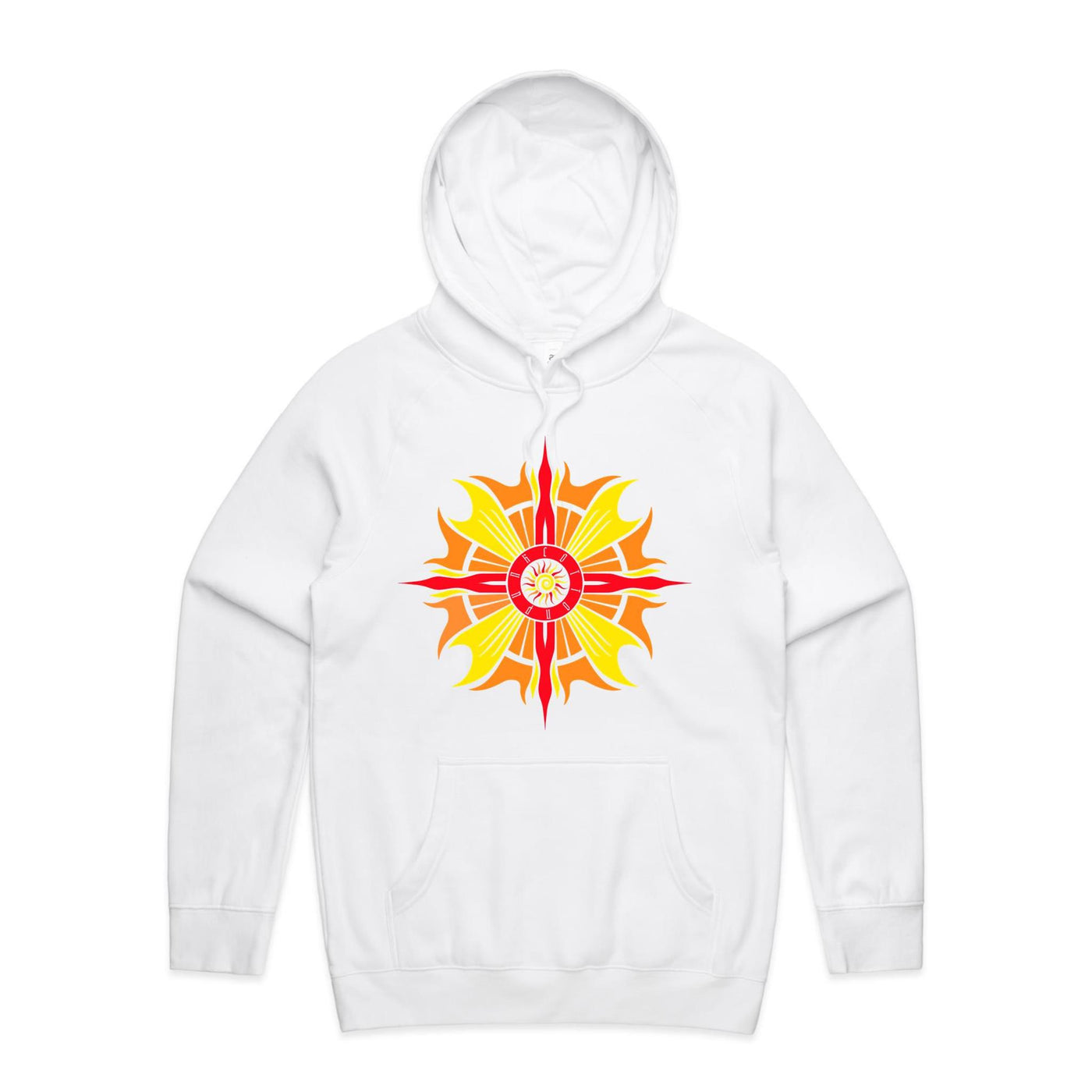 SUNDANCE II - Mens Pocket Hoodie - FRONT PRINT