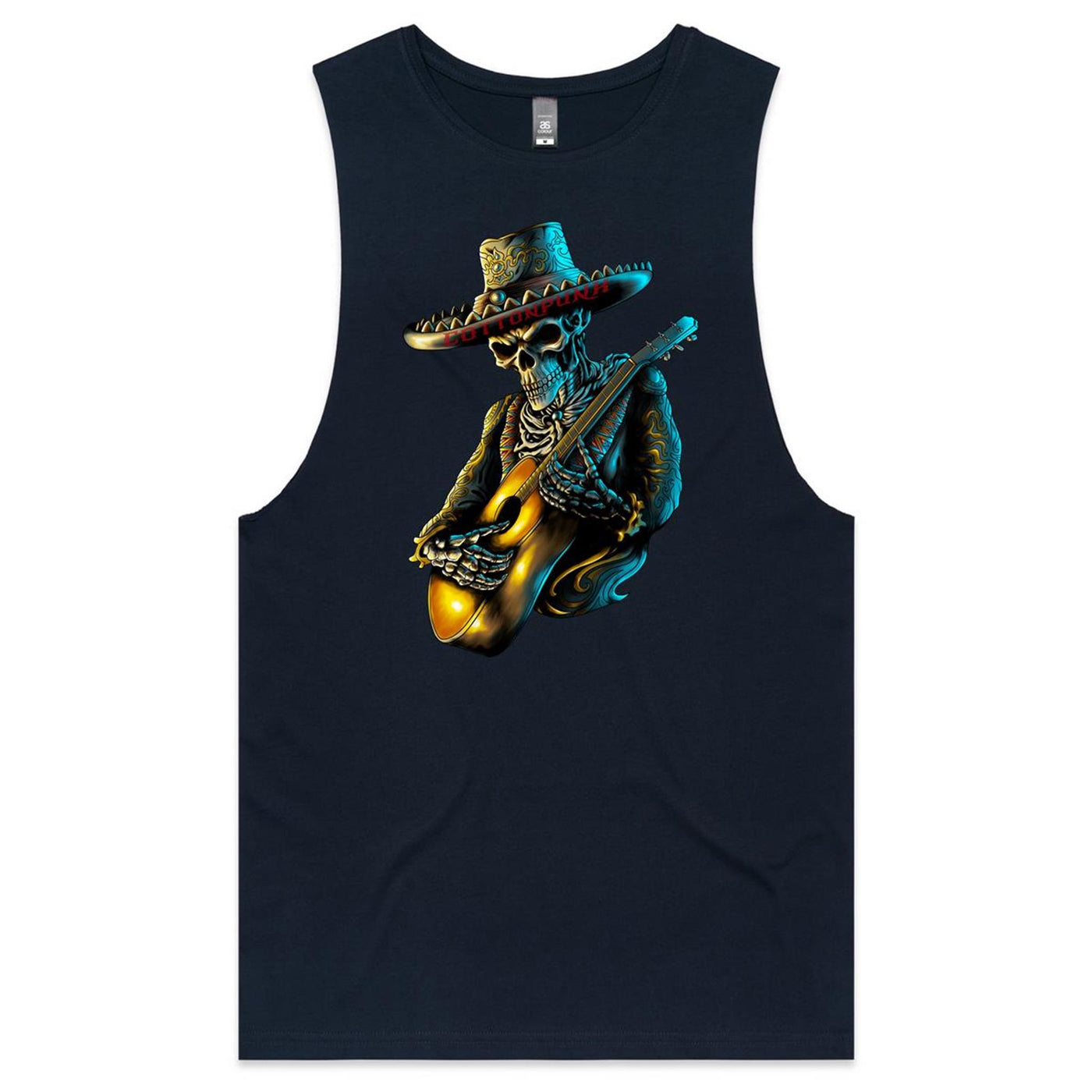 MARIACHI - Mens Sleeveless T-Shirt - FRONT PRINT