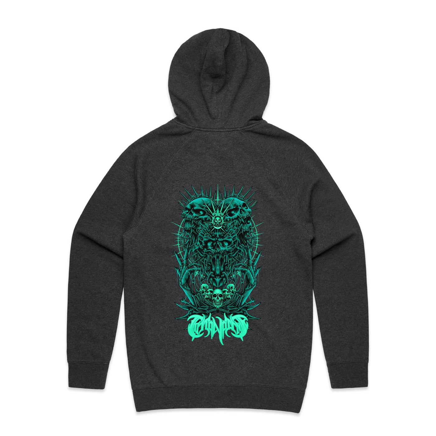 PARANOID II - Mens Pocket Hoodie - BACK PRINT