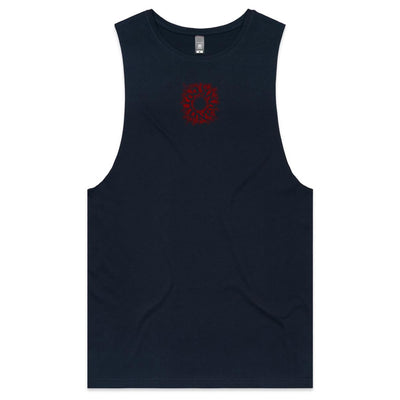 PIERCED SOUL - Mens Sleeveless T-Shirt - BACK PRINT