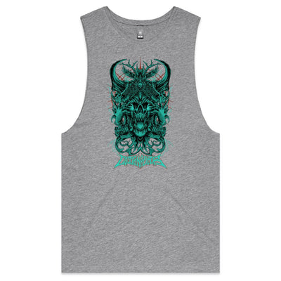 BLACK MAGIC II - Mens Sleeveless T-Shirt - FRONT PRINT