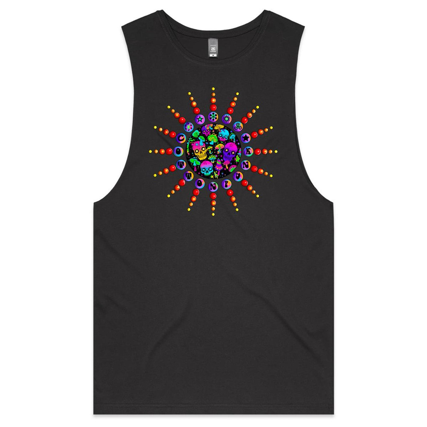 EUPHORIA - Mens Sleeveless T-Shirt - FRONT PRINT